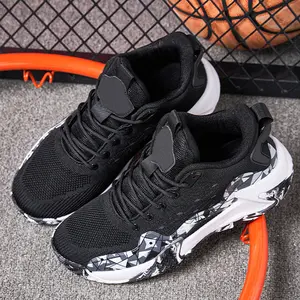 Men's Basketball Shoes Fashion Youth Sneakers Non-Slip Sport Trainer Shoes Skateboard Shoes High-top Shoes Fashion Casual Shoes Running