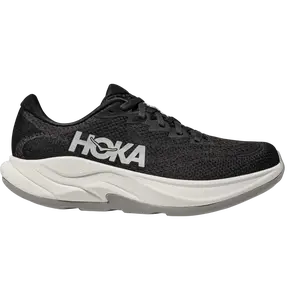 HOKA Rincon 4 Women's Running Sneakers Black/White Lightweight Foam Midsole Responsive Cushioning All Seasons