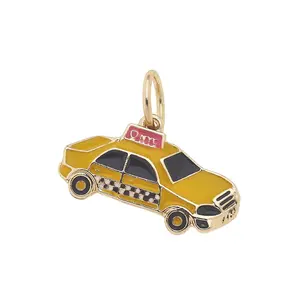 NYC Taxi Charm in Yellow
