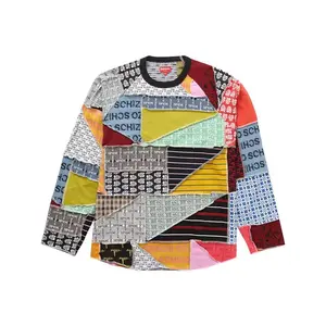 Supreme Patchwork Jacquard L/S Top  Multicolor XL