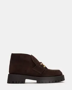 Steve Madden LEON CHOCOLATE BROWN SUEDE