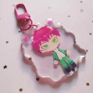 Saiki K Keychain