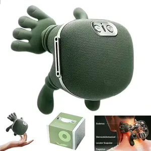 Biomimetic Finger Neck Shoulder Massager Wireless Cervical Shoulder Muscle 4D Kneading Body Back Hand Massage Shawl Brushless Motor Deep Tissue Massage, Ideal Gift for Elderly, Male and Female for Friends and Family