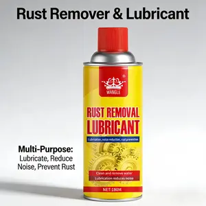Automotive Rust Remover Spray (180ML) - Fast-Acting Iron & Rust Cleaner for Wheels, Rims, Metal Surfaces - Car Detailing Products, Detailing Products Chemicals - Safe on Most Automotive Finishes, Cars, Motorcycles