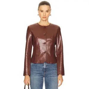 LAMARQUE Agnes Jacket in Brown