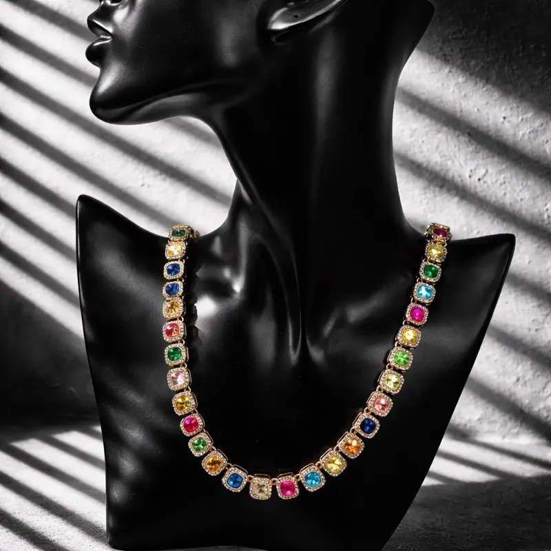 Crystal Empress Rhinestone Necklace