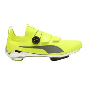 PUMA Mens Pwrspin Indoor Cycling Cycling Sneakers Shoes - Yellow