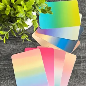 Gradient Kindle Inserts - Durable Cardstock for Clear Case Covers Colorsoft Oasis Covers Paperwhite Skins Reader Gifts Book Tok Lover Device Smartphone Protection with Stylish Gradient Design - Ebook