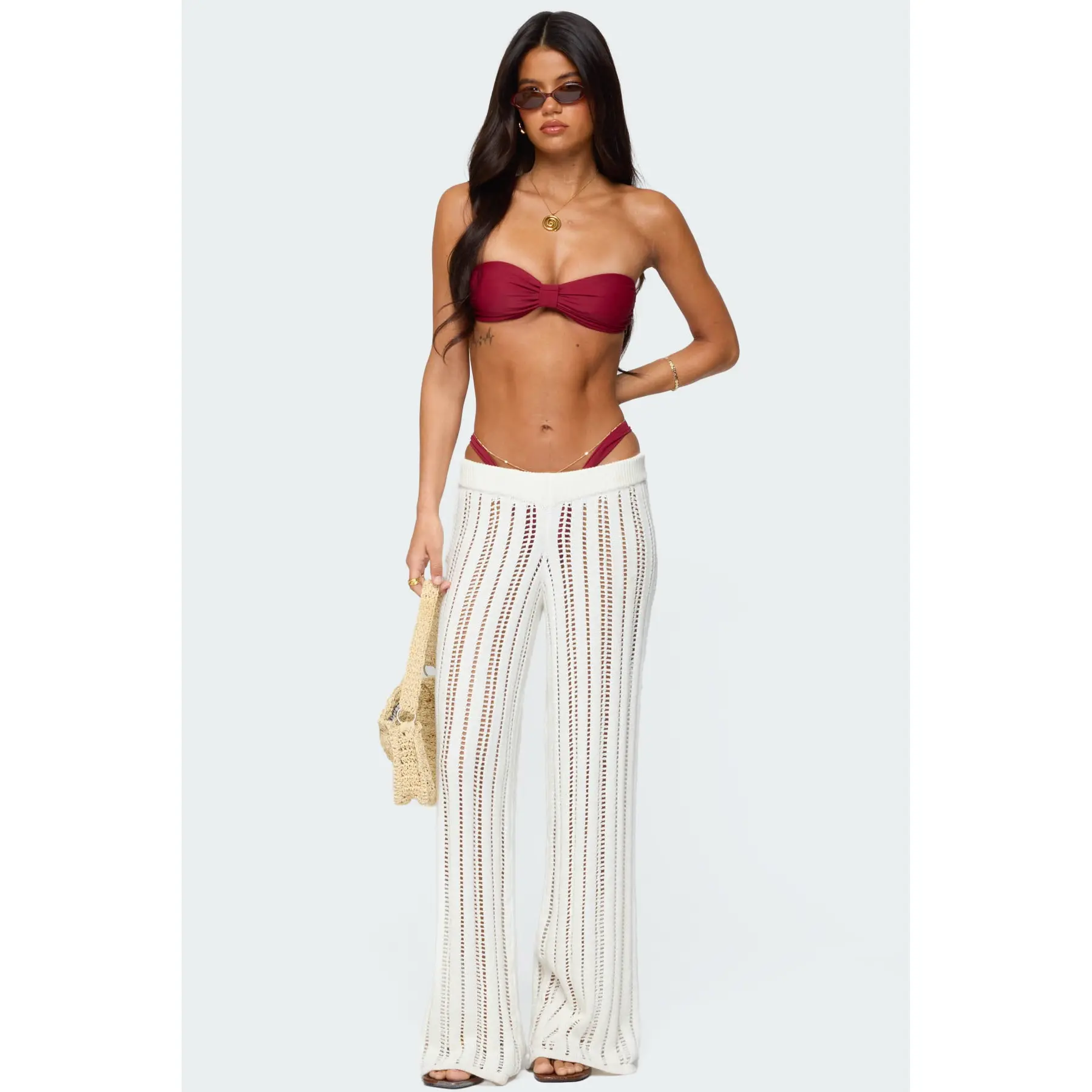 Echo Ladder Knit Pants