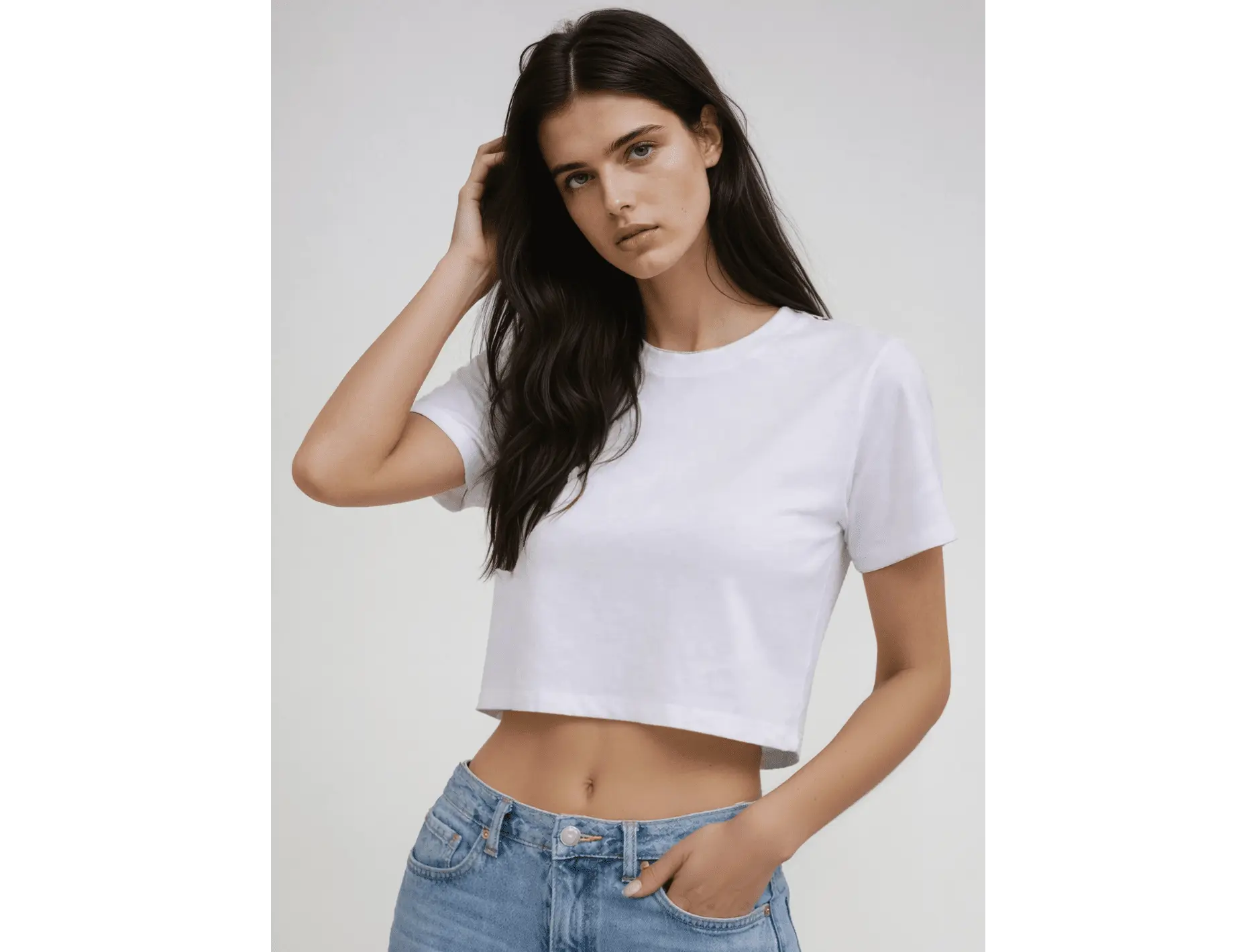 Cropped Tee              