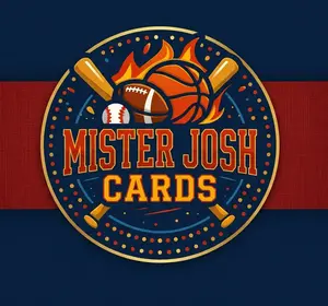 Official Mister Josh Cards Merch: 2" Round Vinyl Sticker, Perfect For Cases, Binders, & Cups!