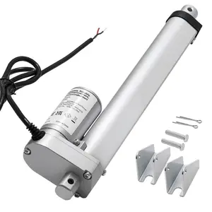 VEVOR 12V Linear Actuator, 8 Inch High Speed 0.6/s Linear Motion Actuator, 225lbs/1000N with IP54 Protection Mounting Bracket for Lift Desk, Recliner Chairs, Window Door Opener