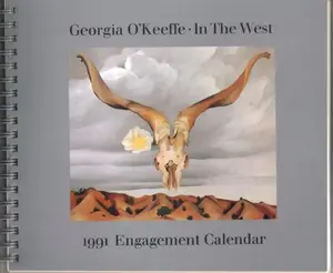 USED-Georgia O'keeffe In The West: 1991 Engagement Calendar by Georgia O'Keefe (Paperback)