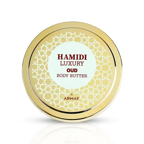 LUXURY OUD BODY BUTTER 250ML (8.4 OZ) By Hamidi | Ultra Moisturizing & Skin-Nourishing | For Men & Women.