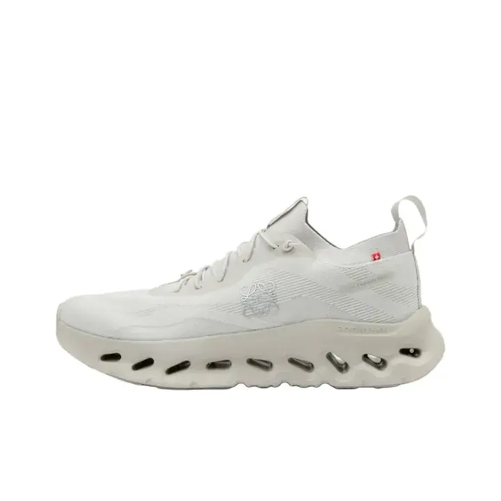 Solid white cushioned walking sneakers, supportive sole ideal for errands, travel & all-day leisure activities