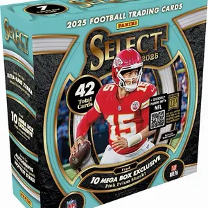 2025 Select Mega Box! (Pink Prizm Shocks, Zebra Hunt!)
