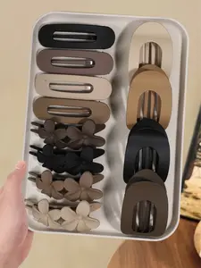 8pcs Simple Versatile Flat Hair Clips, Suitable for Thick & Thin Hair, Matte Flower Design French Style, Fashionable Women's Gift, Hair Pin