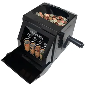 Nadex S18 Coin Sorter – Manual Sorting & Wrapping, No Power Needed