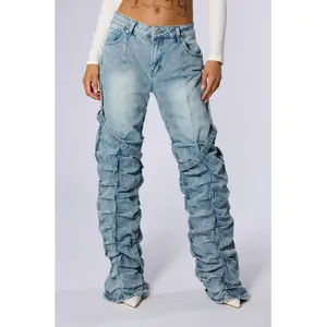 GOING CRAZY DENIM PANT WITH BUCKLE