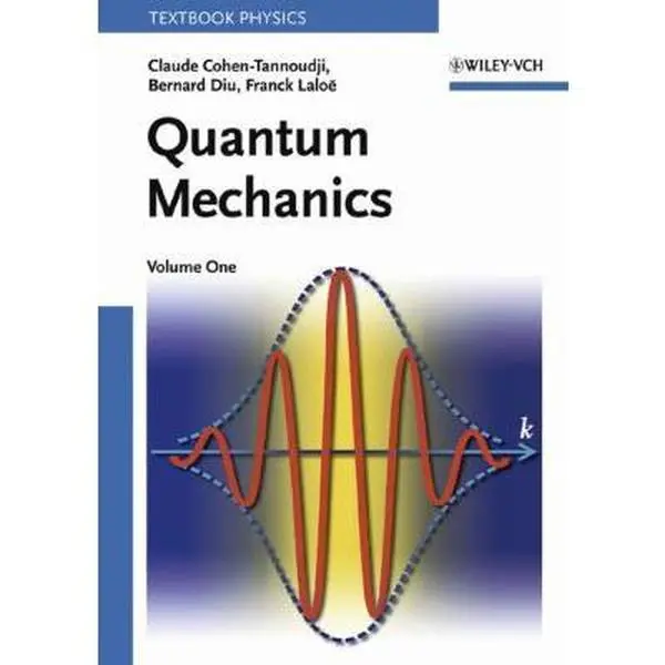 USED Book - Quantum Mechanics, Volume 1 by Cohen-Tannoudji, Claude (Paperback) - english