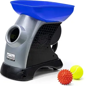 Franklin Pet Ready Set Fetch Automatic Tennis Ball Launcher Dog Toy - Official Size Tennis Ball Thrower - Interactive Toy
