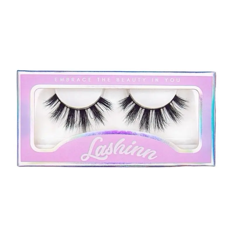 Lashinn Baddie Strip Lashes – 20X Reusable Bold Doll Eye, 3D Lightweight False Eyelashes