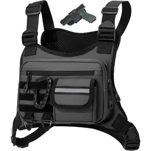Chest Bag Chest Pack Chest Rig Pouch For Men