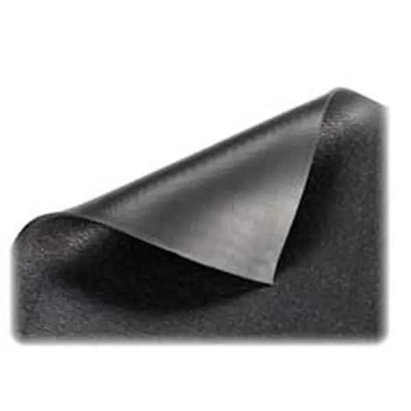 Genuine Joe Non-Customised Anti-Fatigue Mat - Nitrile Rubber, 3/8" Thick Vinyl, 60" L x 36" W x 375 Mil, Warehouse Use, Enhances Traction, Black (GJO70372), 60" L X 36" W X 375 Mil Thickness