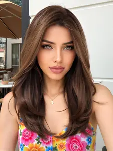 13*6 Lace Front Wig, Natural Looking Hairpiece for Versatile Styling, Comfortable and Breathable Cap for All-Day Wear, Glueless Frontal Wig, HD Lace Frontal, Natural Looking Wigs, Lace Straight Wigs