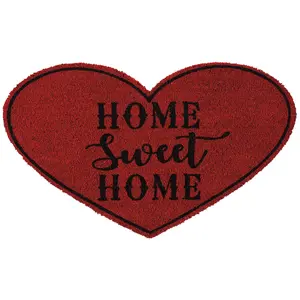Design Imports Home Sweet Home 17" x 29" Heart Doormat