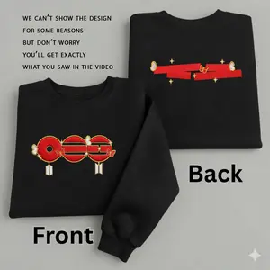 Embroidered  Arirang Comeback embroidered sweatshirt, Korean Pop Fan Gift, Embroidered We Are Back Sweater, Borahae Hoodie