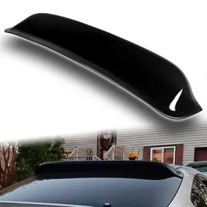 For 2002 - 2006 Acura RSX DC5 ABS Plastic Black Rear Roof Spoiler Window Visor Wing