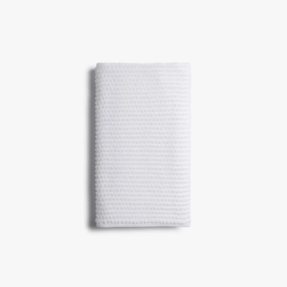 Parachute Terry Dot Bath Towel - 100% Cotton Grey, Soft Absorbent Quick-Drying, OEKO-TEX Certified, 52x28 Inches