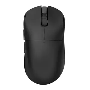 AJAZZ Wireless Office E-sports Mouse NJ08 Right hand Special Asymmetrical Design Colorful RGB Light Tone Office Mouse 1kHz Return Rate the third mock examination 2.4 Wired BT Six gear DPI Adjustment 12800 Support Multi system for E-sports Games and Office