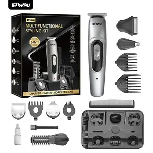 Cordless Beard/Hair Trimmer for Men All-in-One Mens Grooming Kit with Trimmer for Beard, Nose,face, Cordless Hair Clippers Electric Razor, gift Comfort for men