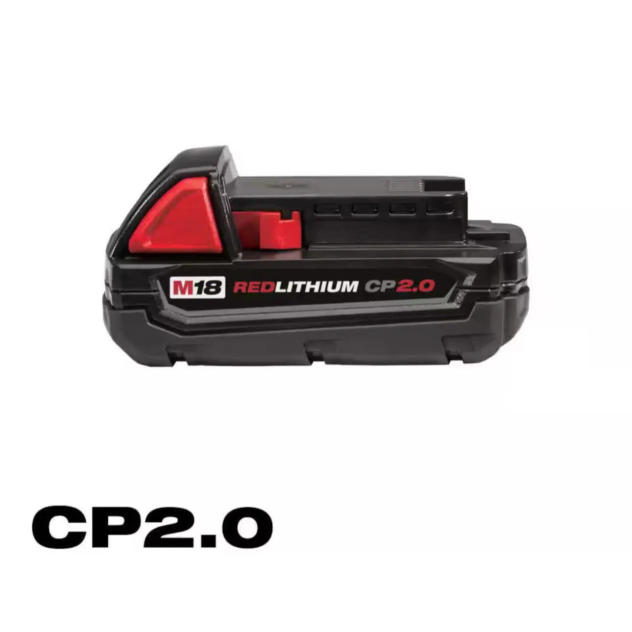 Milwaukee M18 Lithium-Ion 2.0 Ah Compact Power Tool Battery, High-Output Lithium Ion Batteries for Tools & Hardware Accessories, High Output Battery