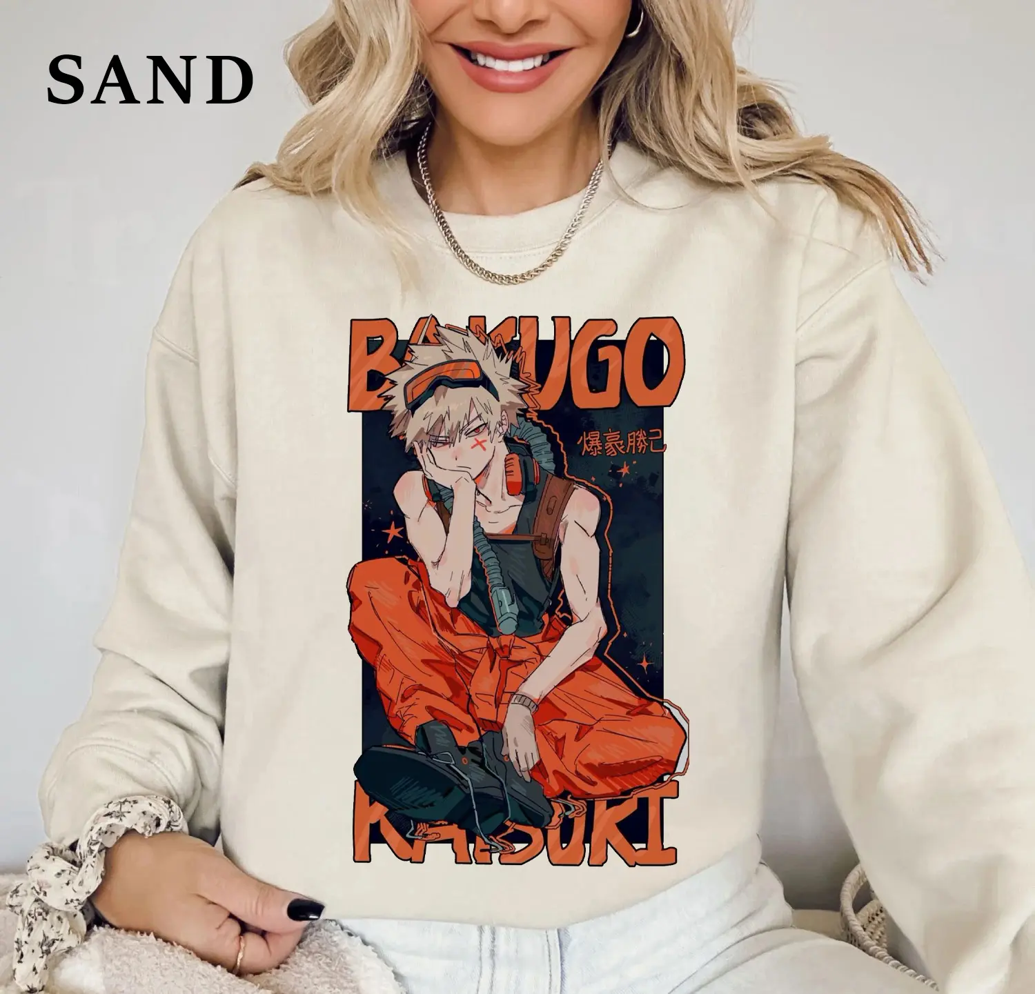 My Hero Academia Cool Style Bakugo Katsuki Sweatshirt, Anime Street Style