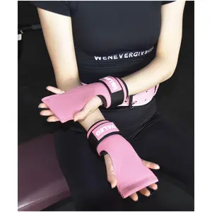 Weight Lifting Gym Workout Gloves with Wrist Wrap Support for Men Women Full Palm Protection for Training Fitness Pull Ups