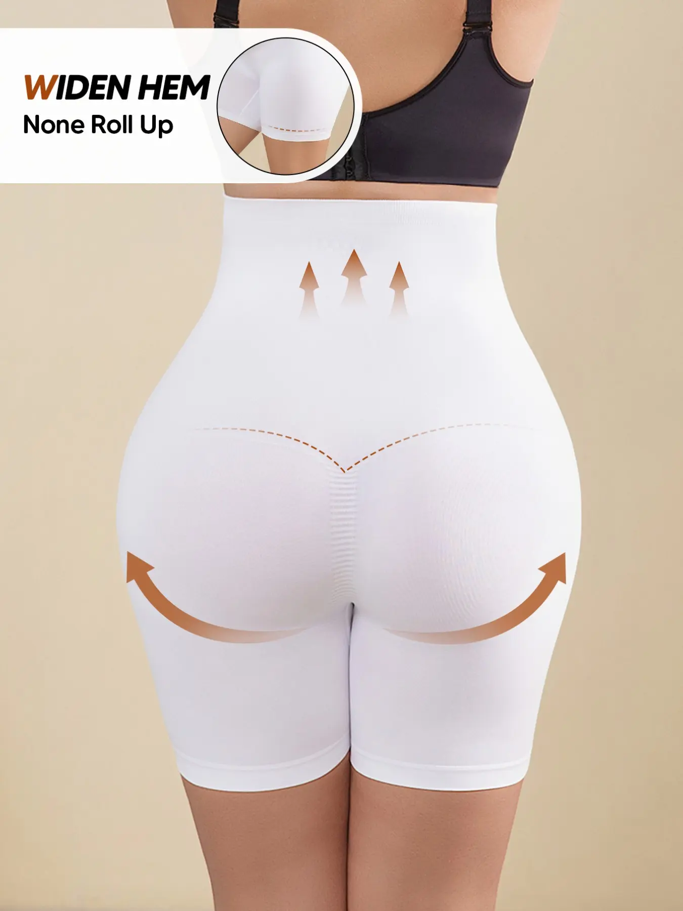 Maternity Belly Support Shorts, High Waist Seamless Pregnancy Shapewear, Comfortable Mid-Thigh Underwear for Women, Prenatal Underwear, Maternity Panties, Maternity Undies