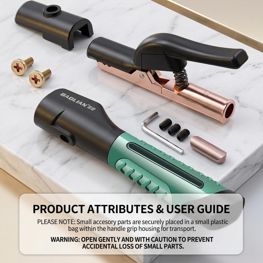 300A/600A/800A Welding Electrode Holder, Heavy Duty Arc Welding Stinger, Heat-Resistant Insulated Handle, Strong Clamp for Stick Welding