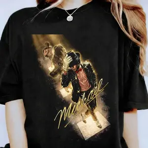 [Sale Up To 47%] Retro Michael Jackson Movie Graphic Tshirt, Movie 2026 Tshirt
