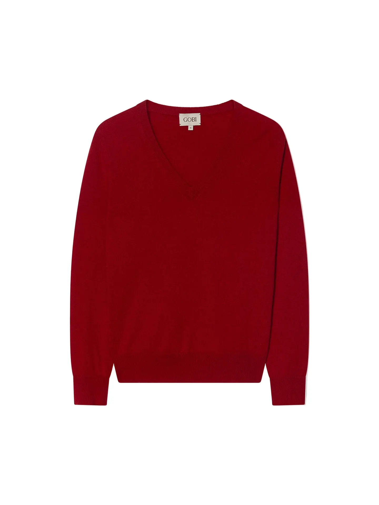 Timeless Cashmere V-Neck Sweater, Knitwear, Fit, Tops, Long Sleeve, Piece, Women