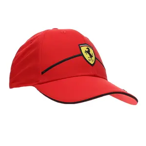 PUMA Mens Scuderia Ferrari Race Baseball Cap Casual - Red