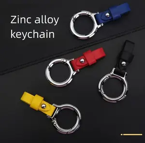 Premium Stainless Steel Collapsible Key Chain - Fashion-Forward Waist Key Ring For Men & Women - Stylish Car Key Pendant Accessory To Elevate Your Rides Style