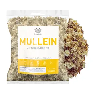 Herbalista - Mexican Mullein Flowers & Petals Tea 4oz (114g) - Verbascum Thapsus - Gordolobo Herbal Tea Yellow Petals | Natural Loose Leaf Tea | Handcrafted by Nature for Freshness