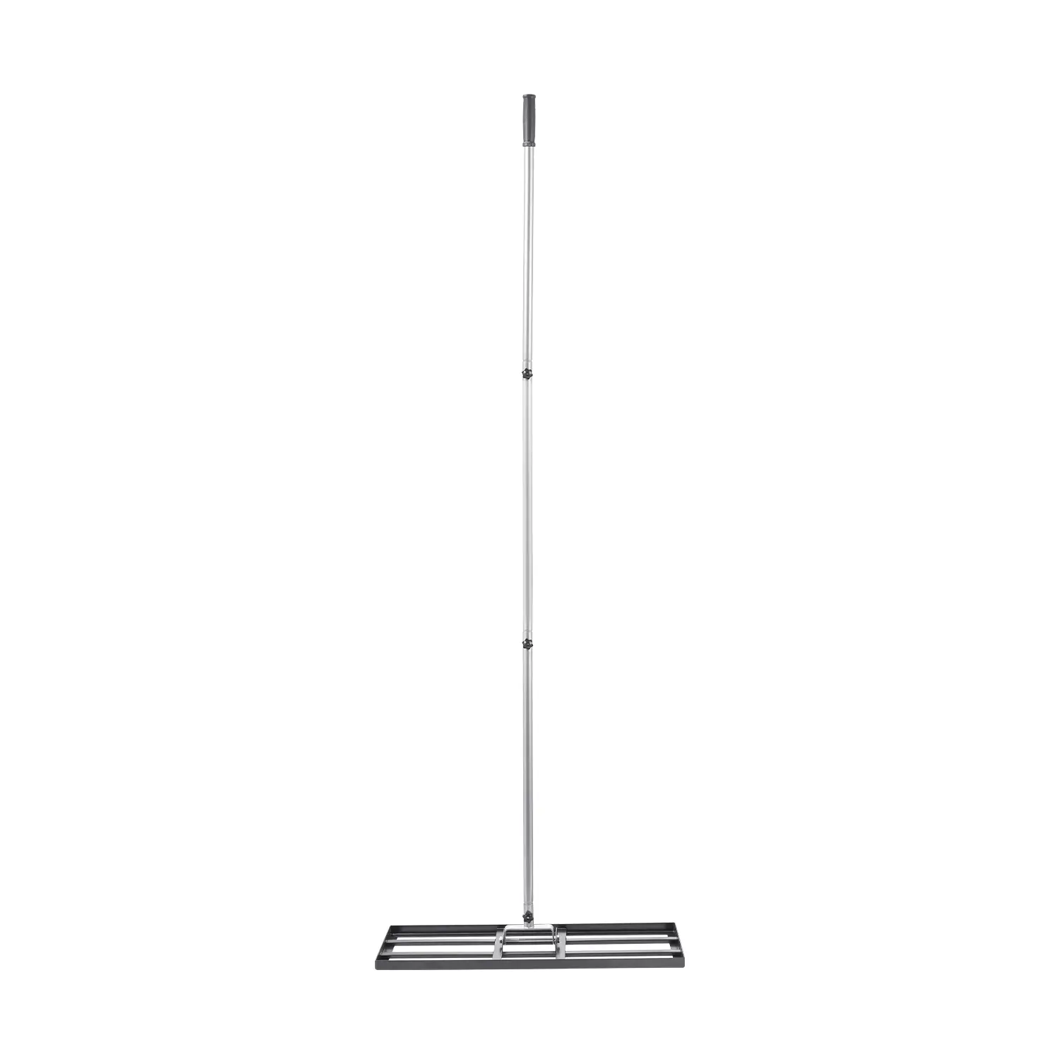 【Summerfinds】VEVOR Lawn Leveling Rake,Lawn Leveler with 83.9 in Handle30x10 in Ground PlateRust-Resistant Carbon Steel Soil Leveler3 Heights AdjustableEffort Saving Lawn Leveling Tool for Yard Golf Court