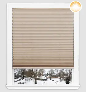 Easy Lift Fabric Cellular Light Filtering Shade - Natural