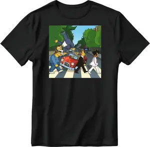 The Simpsons Shirt, The Simpson Characters Unisex Shirt, The Simpsons Cartoon Fan Merch, Cartoon Gift
