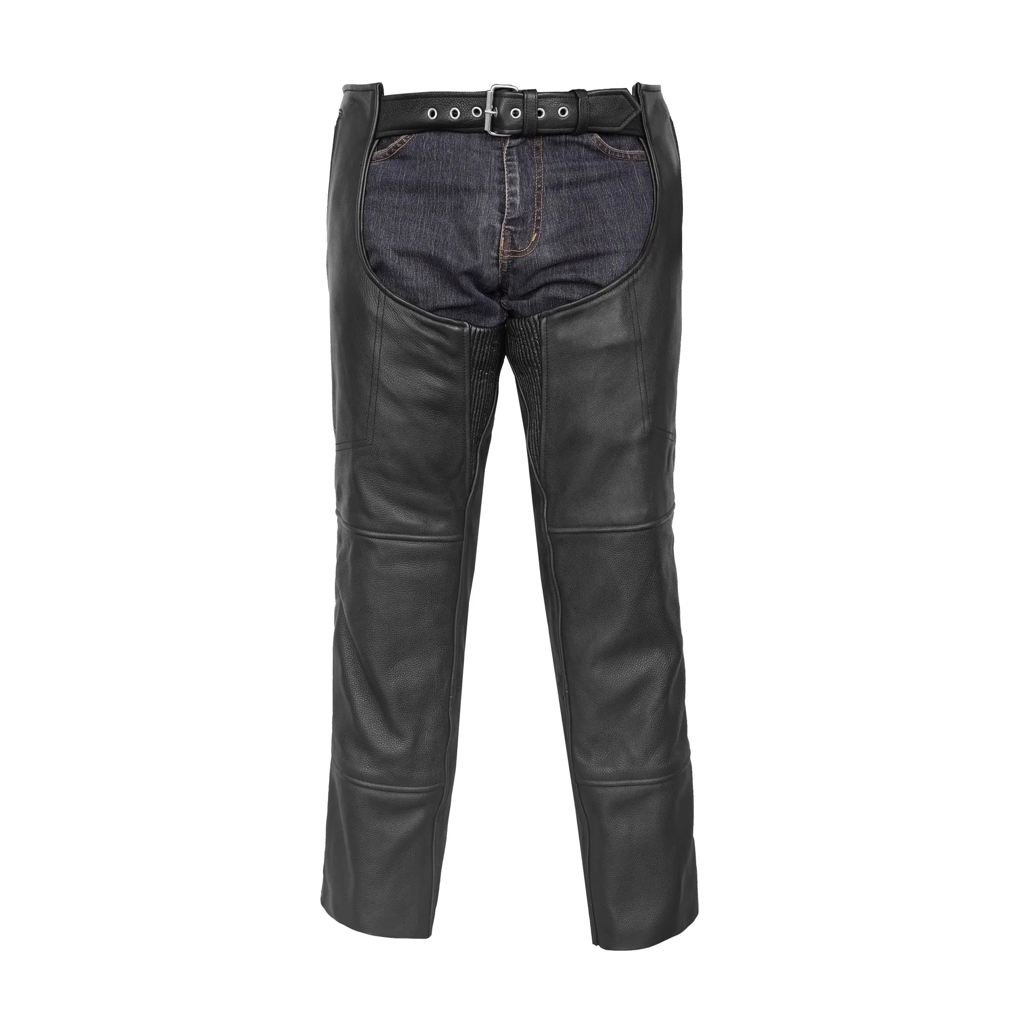 Spiritway Unisex Motorcycle Leather Chaps