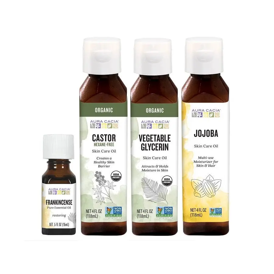 Aura Cacia® DIY Frizz Tamer Hair Serum Set